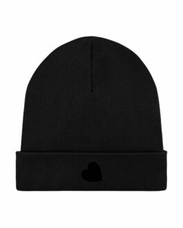 Rib Beanie „RBB“ / Stick Black