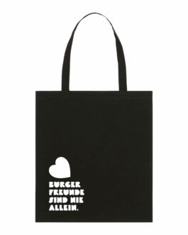 Light Tote Bag inkl. Print „3 – Burger Freunde“
