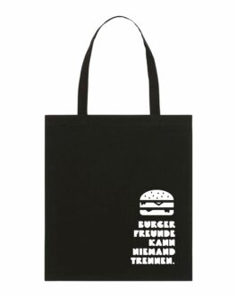 Light Tote Bag inkl. Print „3 – Burger Freunde“